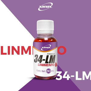 34-LM Linimento, Dolores Musculares