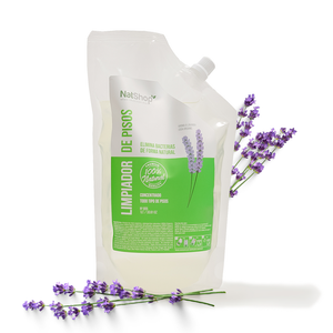 Concentrado Limpiador De Pisos Orgánico- Lavanda 1 Litro. NATSHOP