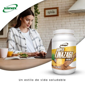 Super Linaza 51 + Sabor Piña, Laxante Natural